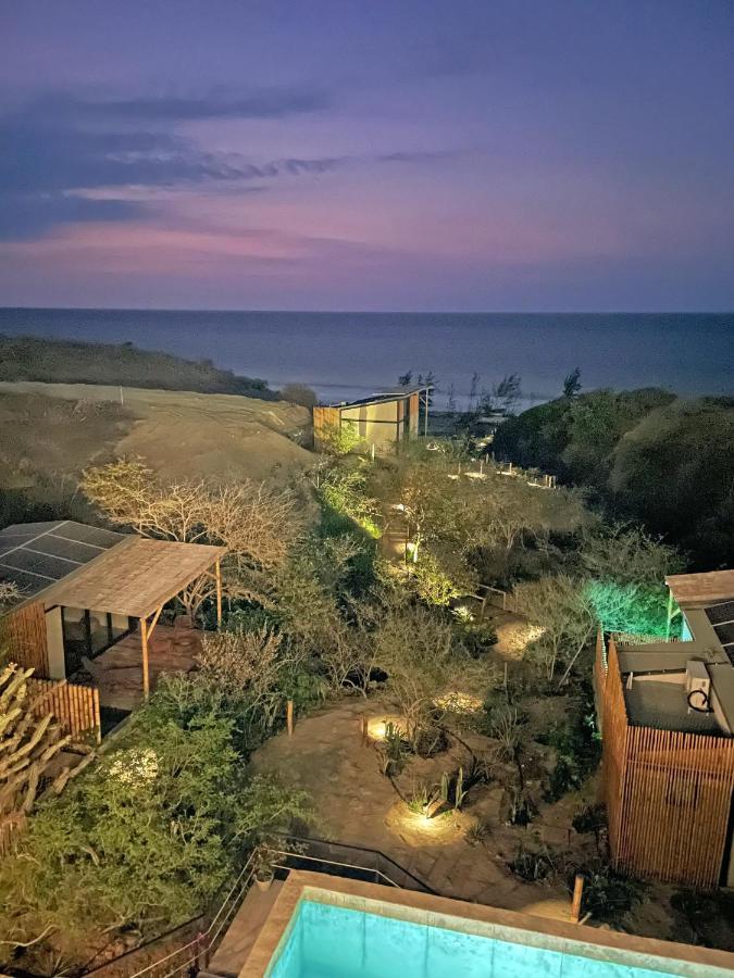 Eolia Sustainable Design Hotel Manta Bagian luar foto