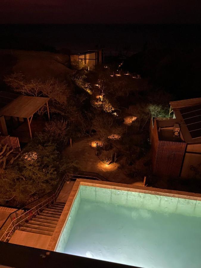Eolia Sustainable Design Hotel Manta Bagian luar foto